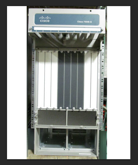 CISCO CISCO7609-S 9-Slot Edge High Performance Router includes Dual Fans