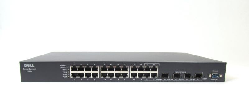 Dell 0FC762 Powerconnect 5324 24-Port Gigabit Ethernet Switch