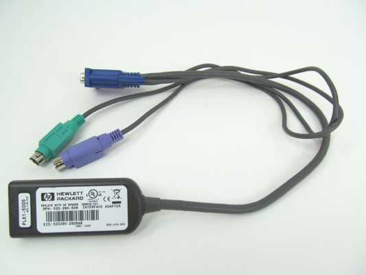 HP 520-290-506 PS2 KVM INTERFACE DONGLE