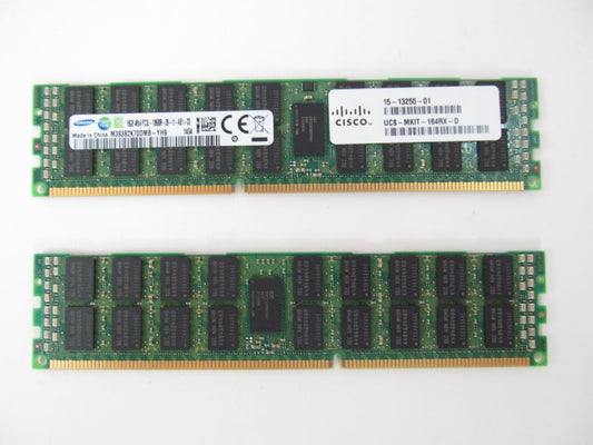 CISCO UCS-MKIT-164RX-D 32GB (2x16GB) PC3L-10600R 4Rx4 DDR3-1333mhz DIMM