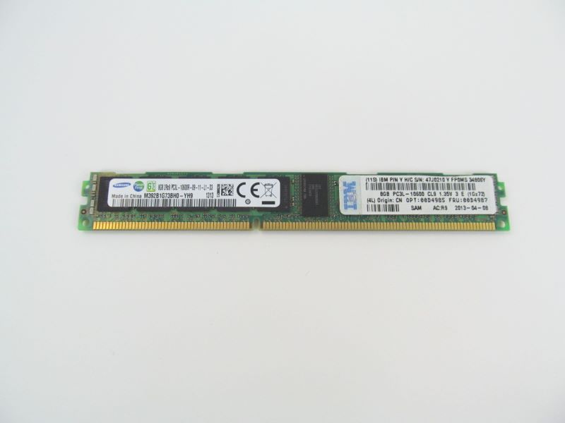 IBM 00D4985 8GB (2RX8) 1.35V PC3L-10600 RDIMM
