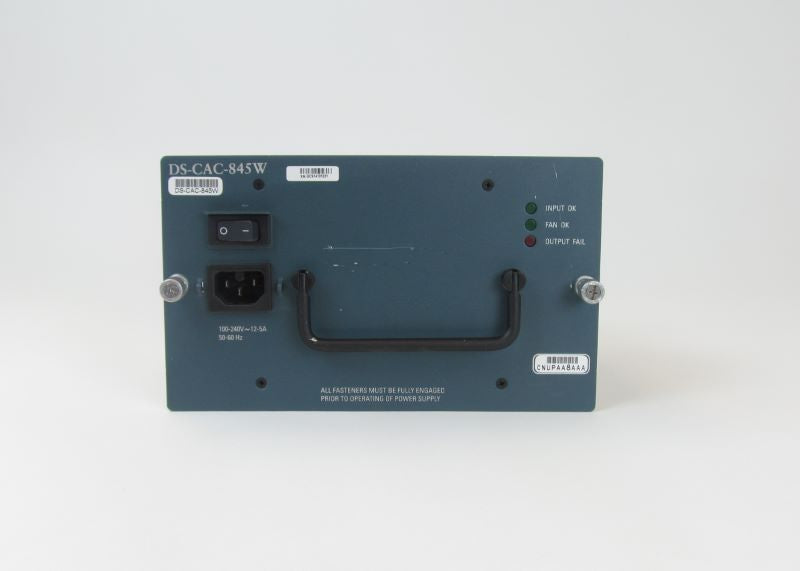 Cisco DS-CAC-845W MDS 9200 Series AC Power Supply