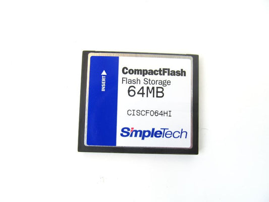 Cisco MEM3800-64CF 64MB Compact Flash, Cisco3825