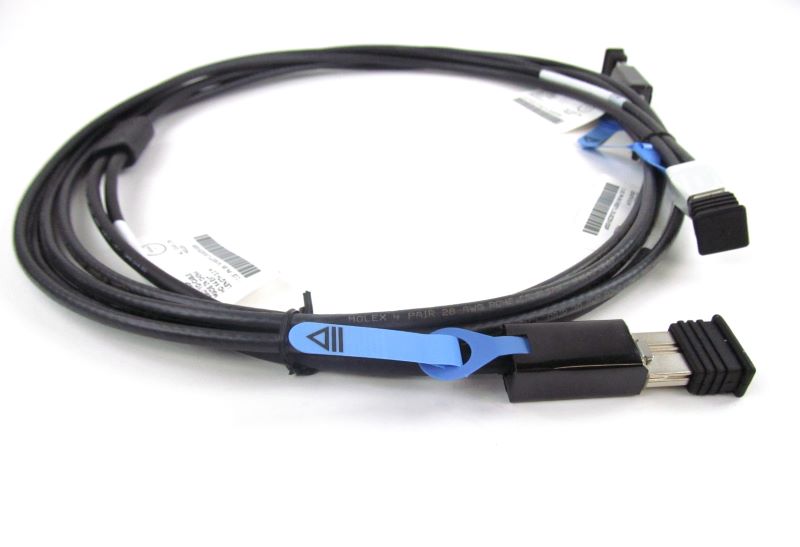 IBM 3451 6GB HD SAS Cable YO to Enclosure Controller/Dual Path 3.0M