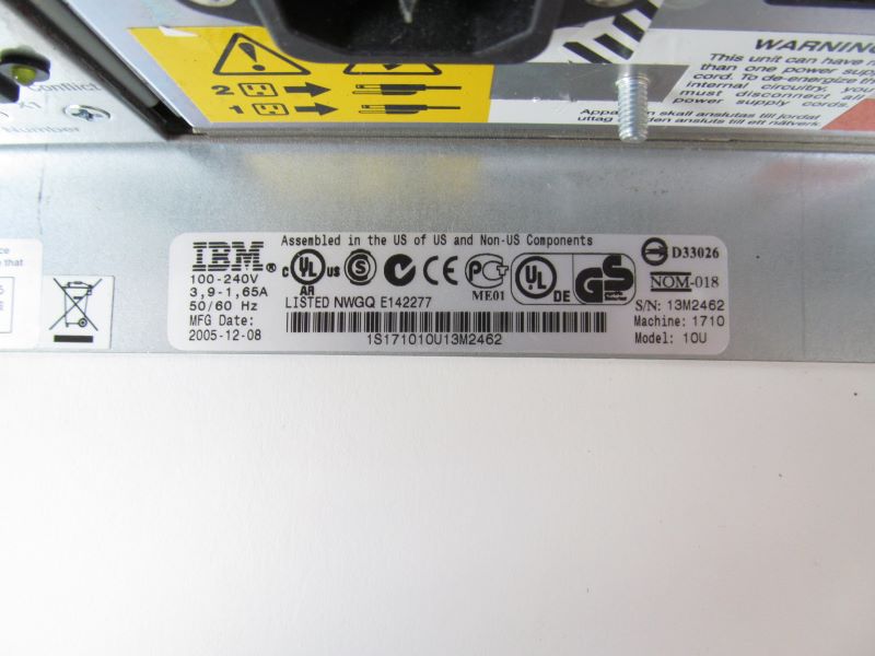 IBM 1740-10U DS4000 EXP100 Storage Expansion