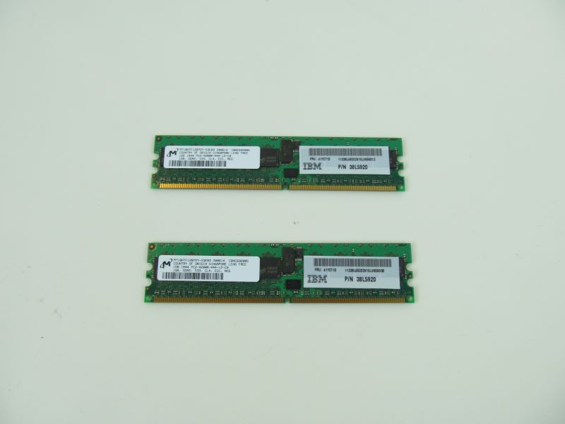 IBM 41Y2711 2GB (2X 1Gb) Pc2-4200 Ecc Server Memory Kit