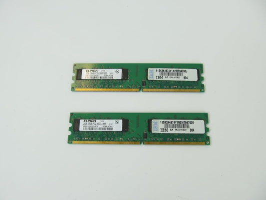 IBM 41Y2828 4GB (2X2Gb) Pc2-5300 Cl5 DDR2 Server Memory DIMM