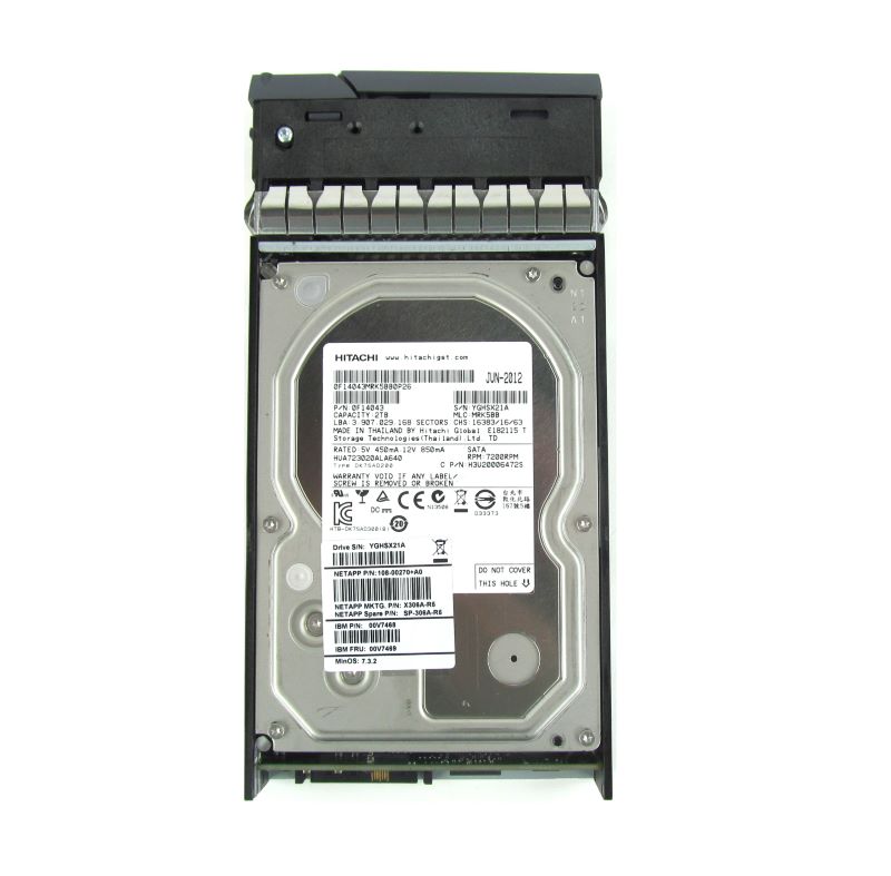 Netapp X306A-R5 2TB Sata 7200Rpm Hard Drive Disk – Vibrant