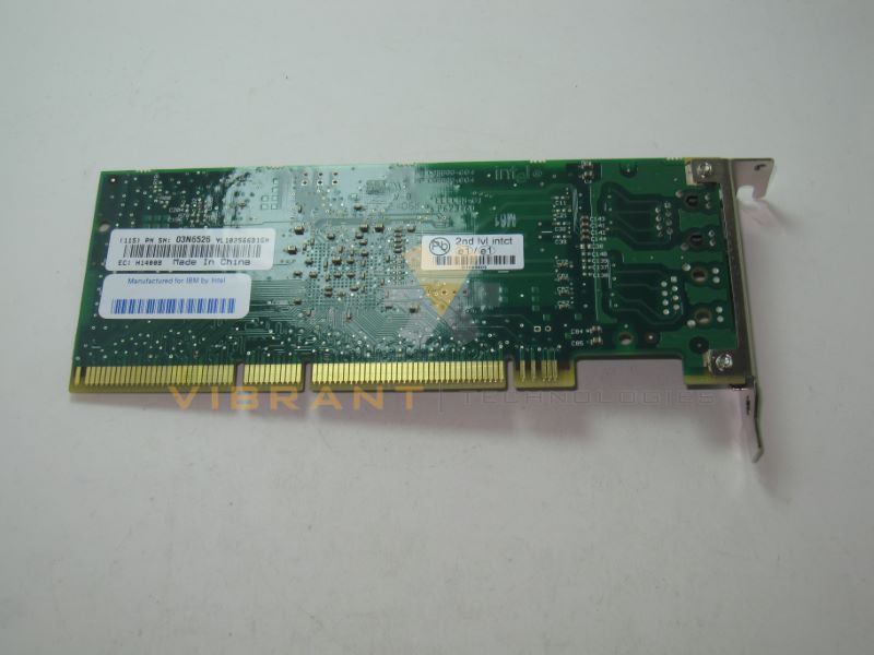 IBM 03N6526 1Gb 1-Port PCI-X Eth-TX Adapter Copper LP 10-100-1000