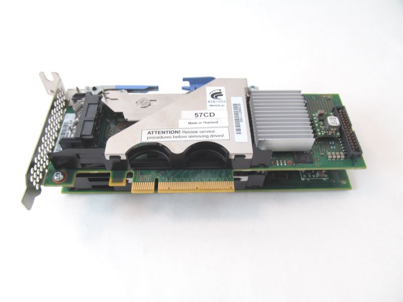 IBM 74Y6413 SAS 3GB 0-Port PCIe (x8) eMLC SSD w/RAID (LP)