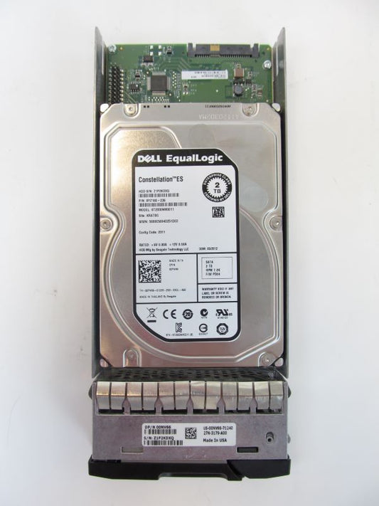 Equallogic 2P4N9 EqualLogic 2TB 7.2K SATA Hard Disk Drive