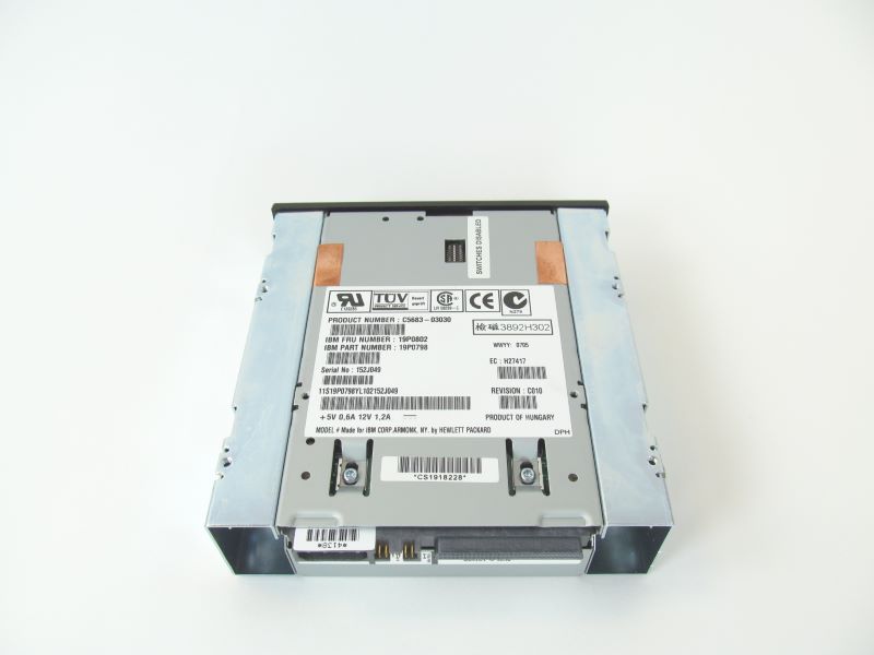 IBM 09P2653 20/40GB 4MM Internal Tape Drive for RS6000 Servers