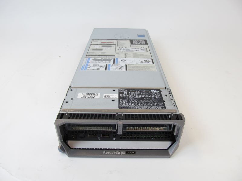 Dell PowerEdge M520 Blade Server 2x2.0GHZ E5-2430L, 32GB (4x8GB) , no drives