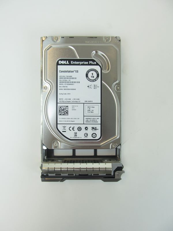 Equallogic 9YZ264-157 EqualLogic 1TB 7.2K 3.5" SAS Hard Disk Drive for PS6100