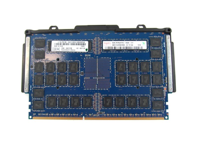 IBM 45D7238 0/8GB Memory DIMM DDR3 1066MHz Power7 CUoD CCIN 31D4