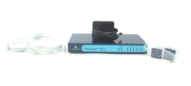 XC-DPG503 Xincom 4-Port 10/100 Ethernet Switch Dual WAN VPN Router
