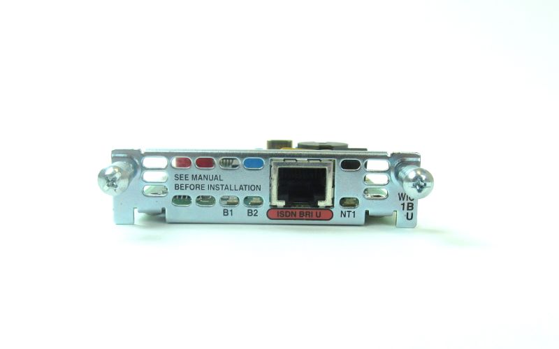 CISCO WIC-1B-U 1 Port ISDN BRI WAN Interface Card