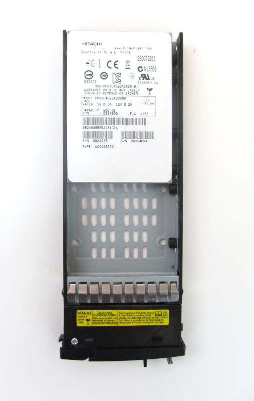 Compellent 0B24935 200GB SSD  6GBPS 12MM 2.5" Hard Disk Drive