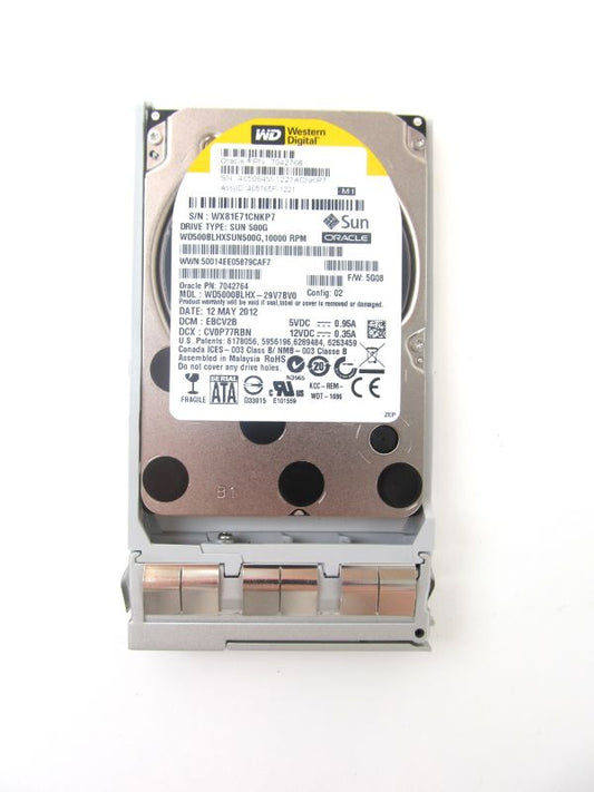 SUN 542-0371 500GB 10K RPM 2.5" SATA Hard Disk Drive