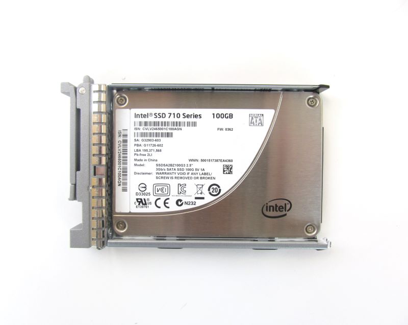 CISCO UCS-SD100G0KA2-E UCS 100GB 2.5" SATA Enterprise SSD
