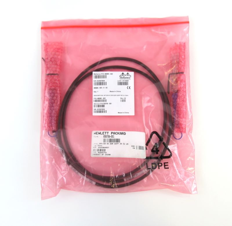 HP 498385-B22 4x DDR/QDR QSFP IB CU 2M Cable