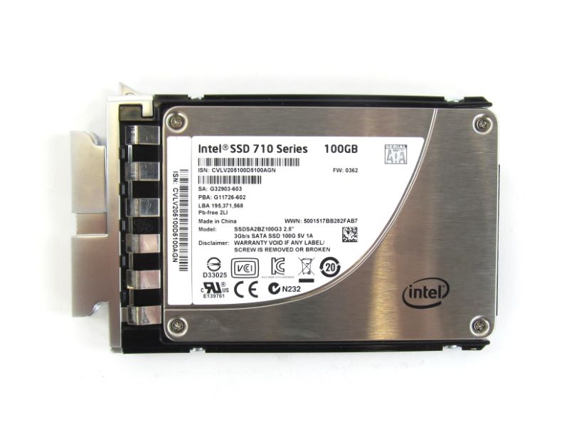 CISCO UCS-SSD100GI1F105 100GB 2.5" 7mm SATA SSD Drive