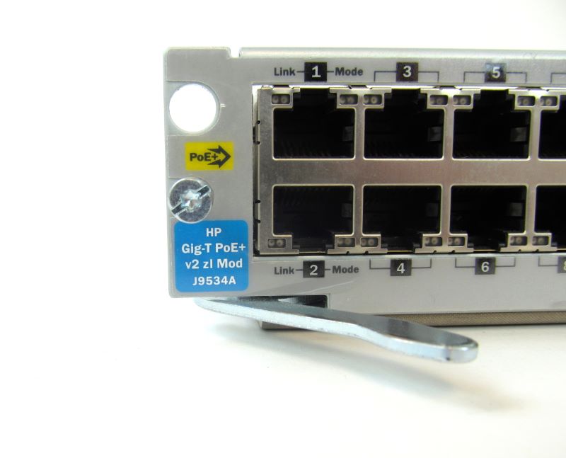 HP J9534A 24-Port GIG-T POE+ V2 ZL Module
