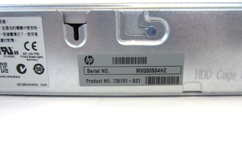 HP 735151-B21 BL460C Gen8 E5-V2 10Gb/20Gb CTO