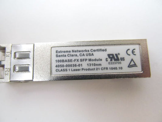 Extreme certified  4050-00036-01 100base-FX SFP module long wave