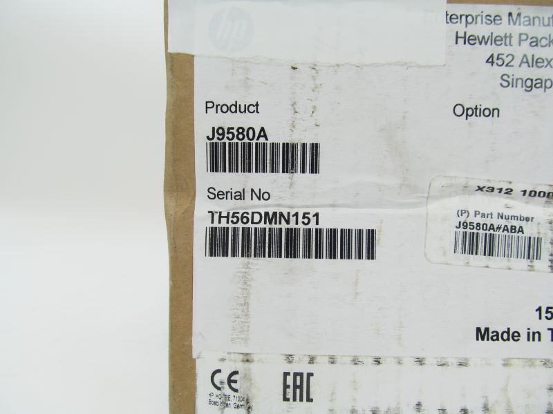 HP J9580A J9580A HP X312 1000W 100-240VAC TO 54VDC POWER SUPPLY