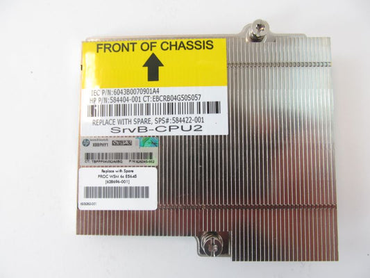 HP 584422-001 HP BL2x220c G6 Heatsink SVR B CPU2