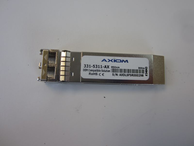 Axiom 331-5311-AX 10GBASE-SR SFP+ Transceiver