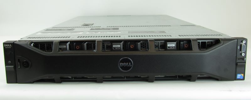 Dell DR4000   2x2.4GHZ E5645,32GB,2x300gb,12x1TB sas,H800,X520,Rails,2 ps