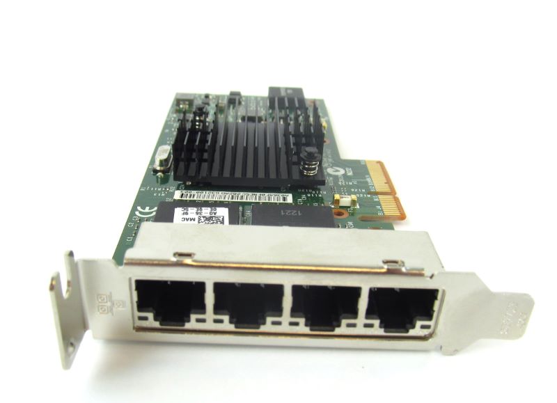 Dell 9YD6K Intel i350 Quad-Port 1Gb Network Card Low Profile