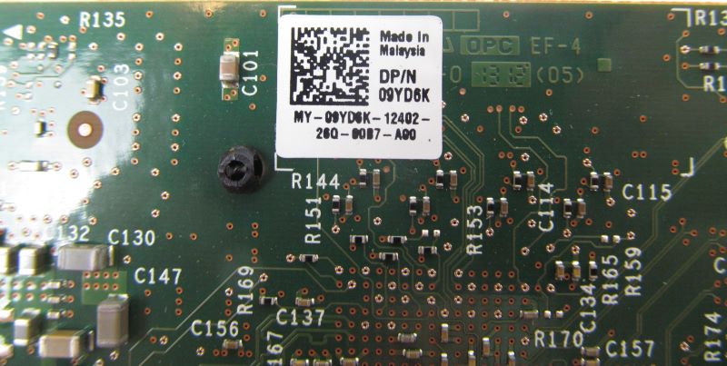 Dell 9YD6K Intel i350 Quad-Port 1Gb Network Card Low Profile