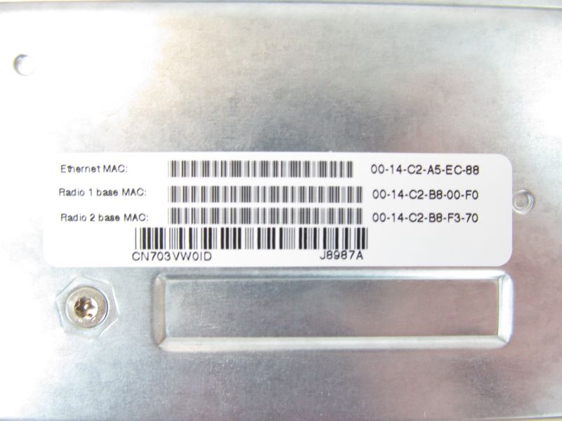 HP J8987A ProCurve Access Point 530 WW, Input 48V, 260mA