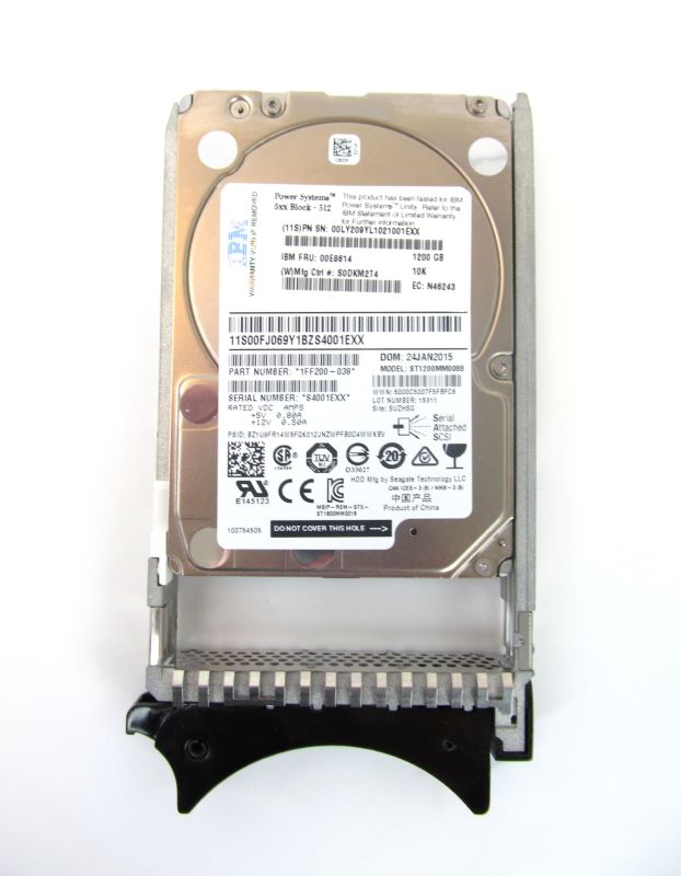 IBM ESD1 1.2TB 10K RPM SAS SFF-1 HDD Hard Disk Drive (AIX/Linux)