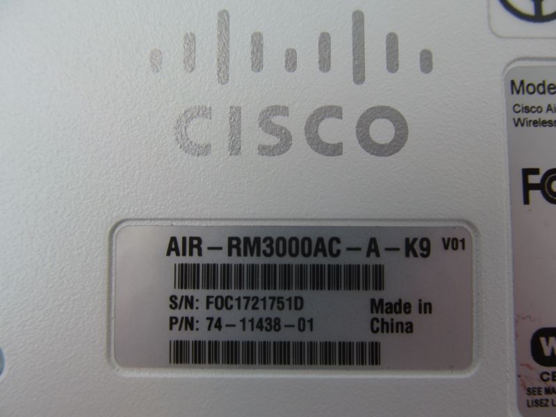 Cisco AIR-RM3000AC-A-K9 Aironet 3600 Series 802.11AC Expansion Module