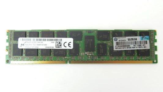 HP 715273-001 8GB 2RX4 PC3-14900R-13 Memory DIMM