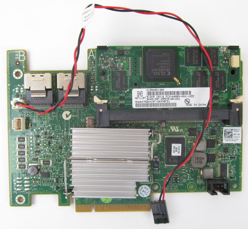 Dell KK67X H700 PERC Integrated Module Raid Controller 6GB/S PCI-E Card