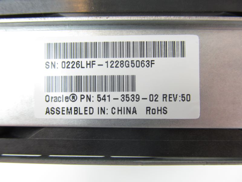 SUN 541-3539 92MM Fan Assembly Module
