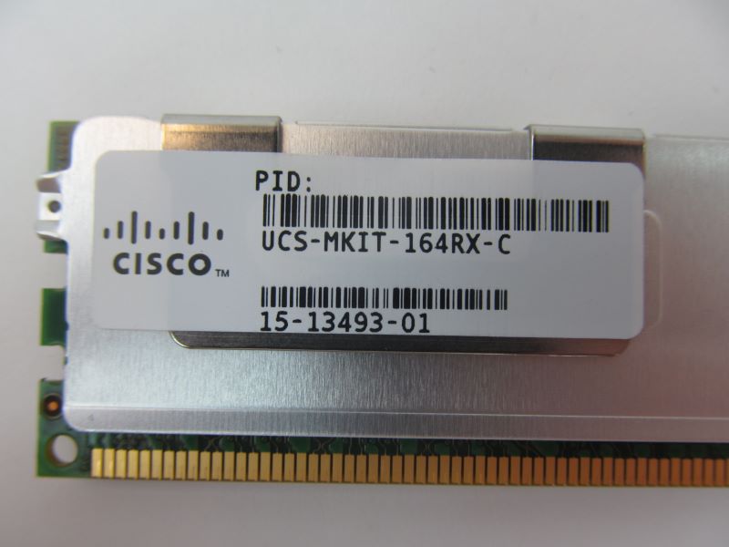 CISCO UCS-MKIT-164RX-C 16GB (1X16GB) 4RX4 PC3L-10600R Memory DIMM