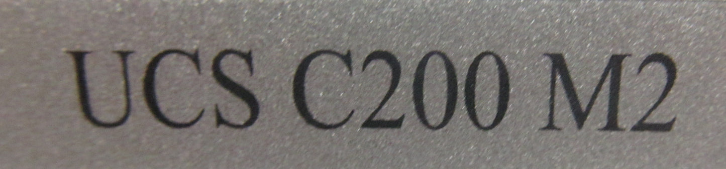 CISCO UCS-C200-M2 UCS C200 M2 Rackmount Server LFF, x2 PWR Cables, Inner Rail