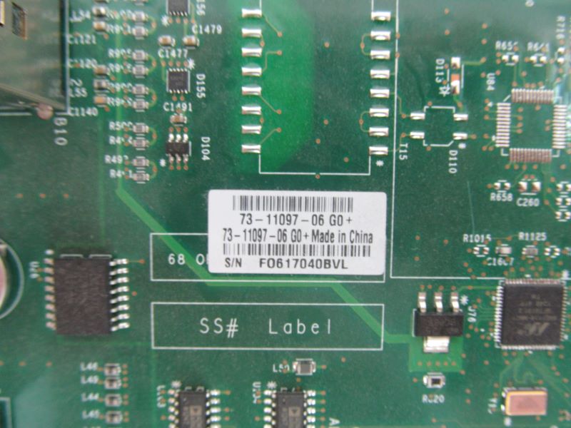 Cisco 73-11097-06 System board Cisco 891 Integrated Services Router