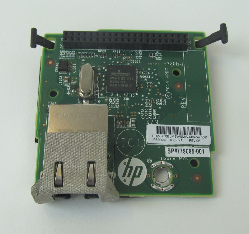 HP 779095-001 HP DL160 GEN9 ILO Nic Board
