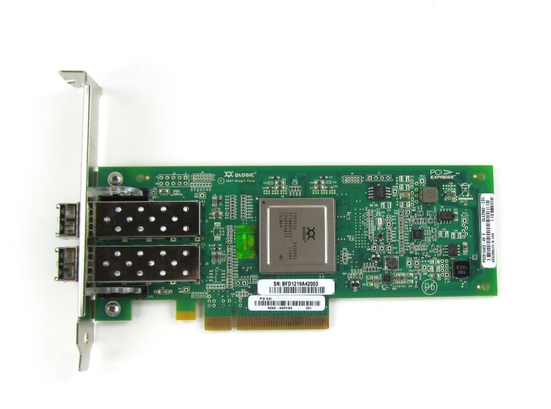CISCO N2XX-AQPCI05 UCS Qlogic QLE2562 8GB Dual-Port FC HBA