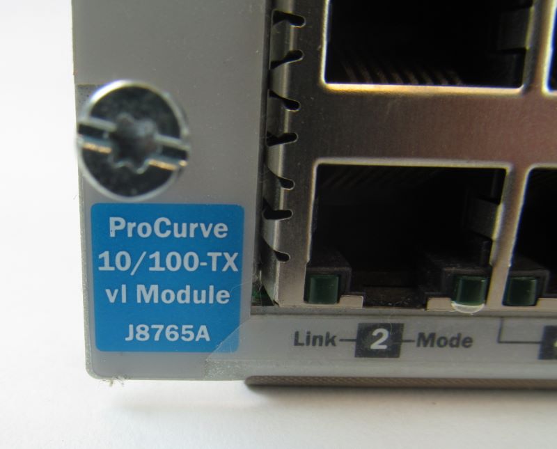 HP J8765A ProCurve 24-Port 10/100-TX VL Switch Module