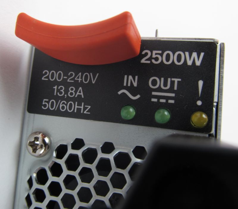 IBM 94Y8251 2500W Flex Chassis P/S 80 Plus Platinum Power Supply