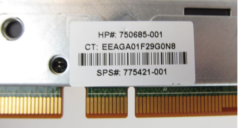 HP 775421-001 PCI Riser For ProLiant DL360 Gen9