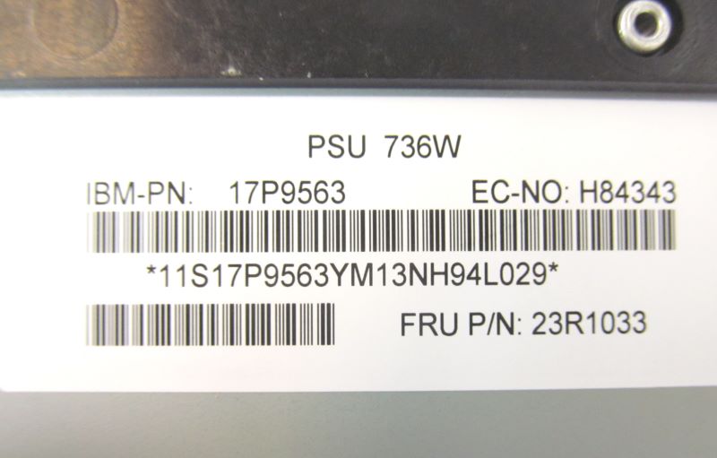 IBM 23R1033 Delta Power Supply Unit For DS6000